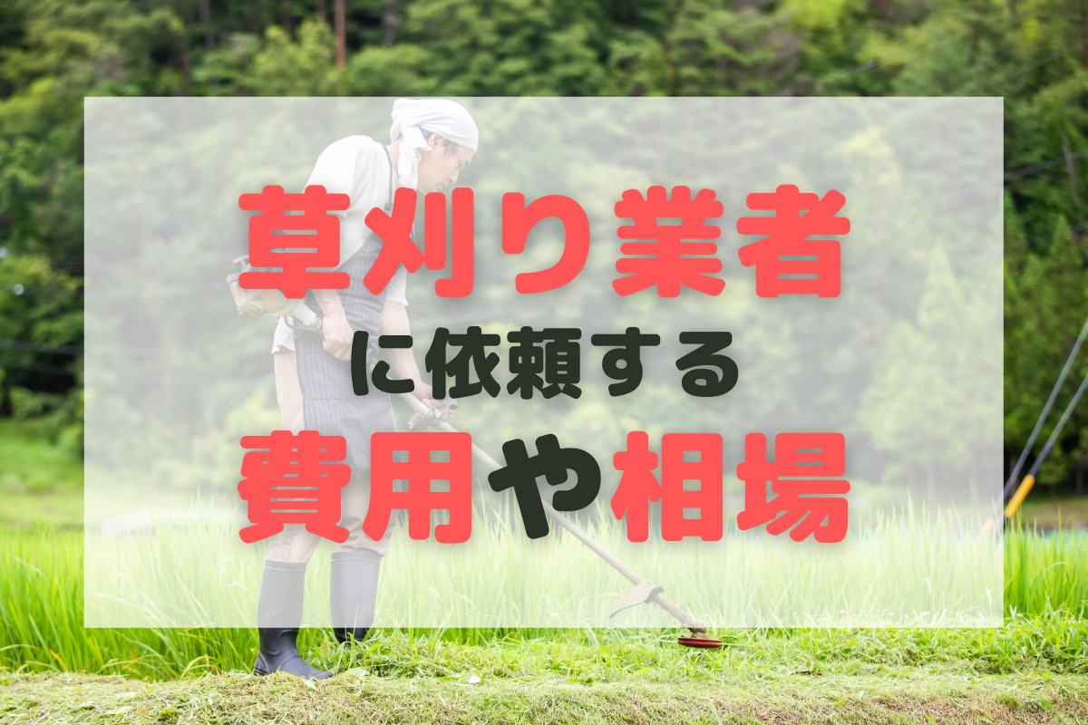 草刈り業者に依頼する費用 相場を知りたい トラブルや依頼時のポイントを徹底解説 Umm 農業とつながる情報メディア