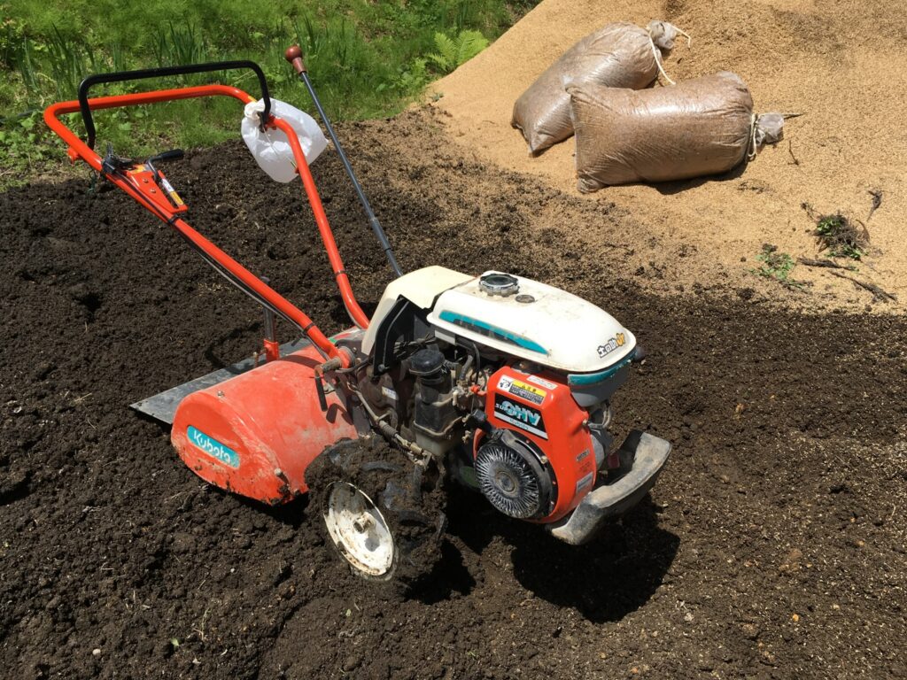 3209 茨城　管理機 耕運機 FE120G 家庭菜園 耕うん機