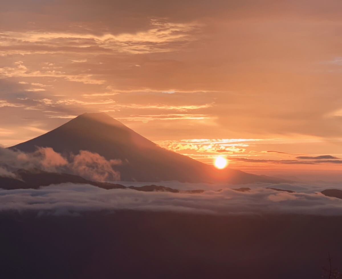 富士山　日の出