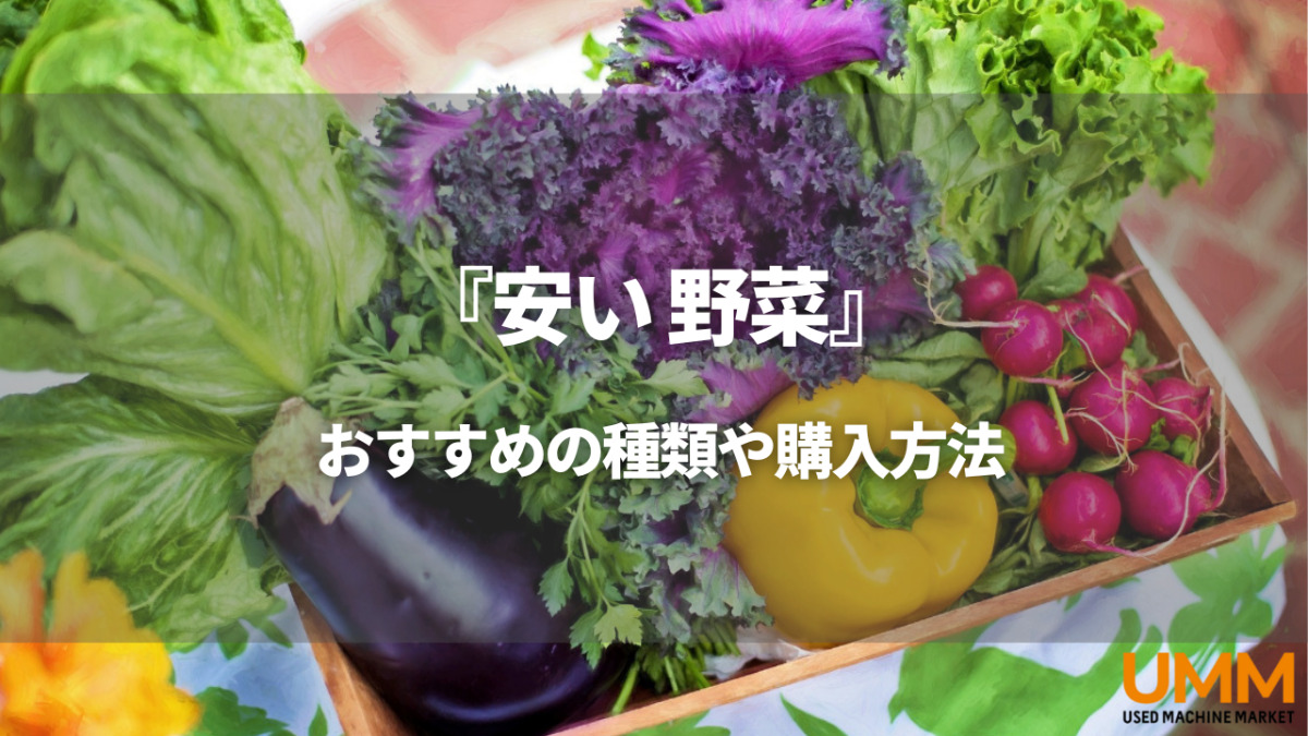 野菜 安い
