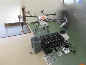 クボタ 農業用ドローン 写真