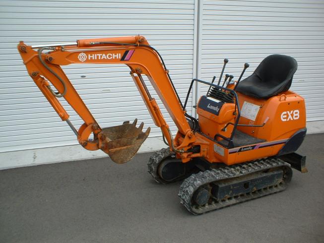 バックホー EX8 写真２