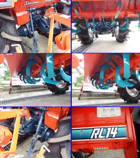 トラクター L1-205 埼玉 クラッチ板交換済　08.25動画UP 写真３