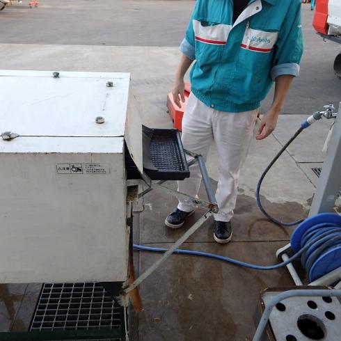 苗箱洗浄機 埼玉 動画有 苗箱洗浄機　NBC-400 破格!! 引取で 写真３