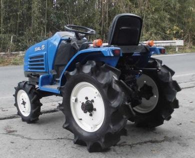 トラクター  SIAL5(TF5F)　新品ハンマーナイフモアMK125付  写真２