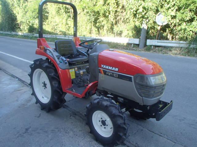 トラクター AF-18　新品ウッドチッパーMKW-100付   写真２
