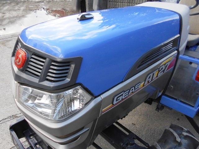 トラクター  AT27　新品ハンマーナイフモアMK165付   写真５