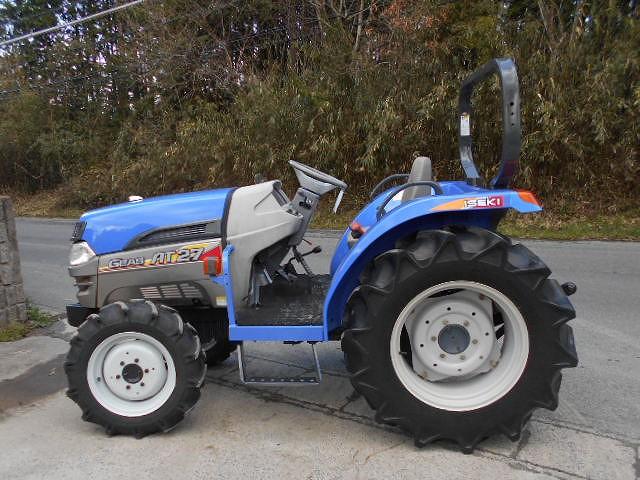 トラクター  AT27　新品ハンマーナイフモアMK165付   写真３
