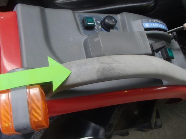 トラクター  AF-16 新品ハンマーナイフモアMK135付   写真９