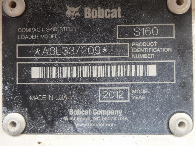 スキッドステアローダー S160 写真７