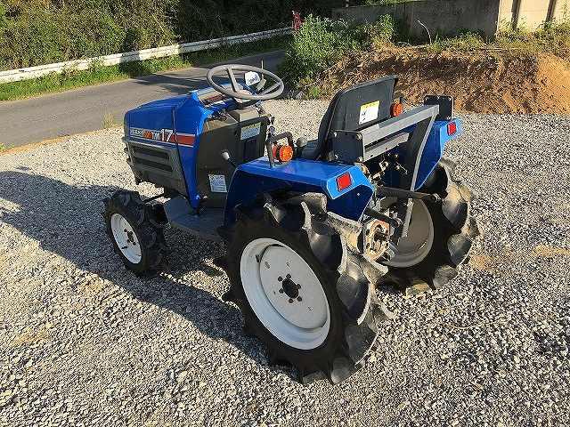 トラクター TM17 新品ハンマーナイフモアMK135付 写真３