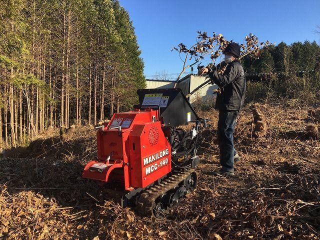 チッパー・カッター 新品自走式チッパー　MCC-140 写真９