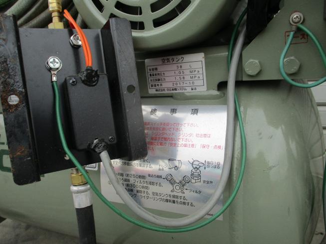 コンプレッサー 0.75P-9.5GP6　60HZ 写真８