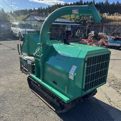 ウッドチッパー KCM181D ブロワモデル 写真３