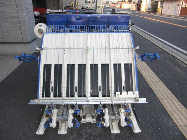 田植機 PQZ45-DULF　パワステ　枕地ならしロータ　施肥機付 写真11