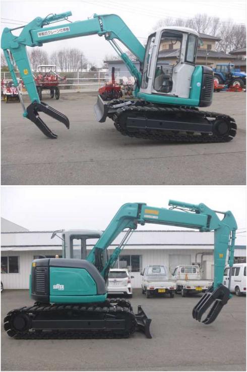 ミニユンボ SK75UR-3E 写真４