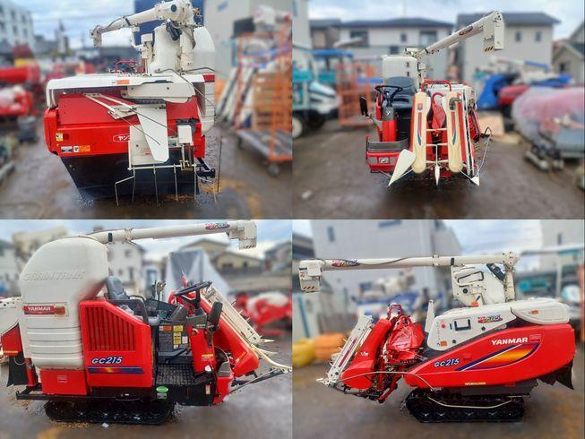 コンバイン GC215G　岐阜 写真２