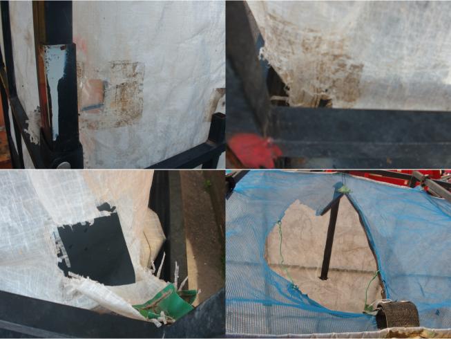 籾殻散布機 MAC-200　新潟●〇 写真４