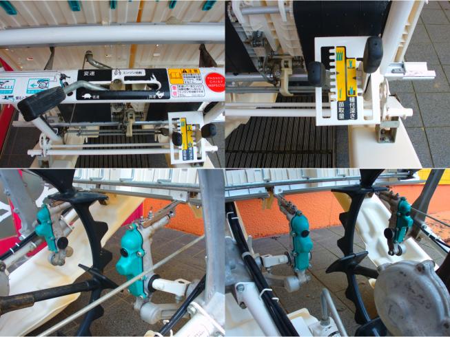 歩行式田植機 SPW28-CB	新潟☆〇 写真３