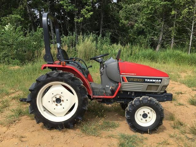 トラクター F210 新品ハンマーナイフモアMK145付 写真３