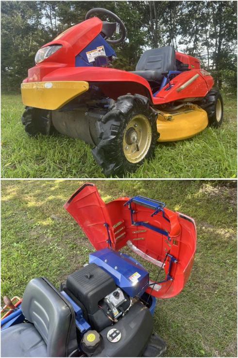 乗用草刈機 CM226 写真５