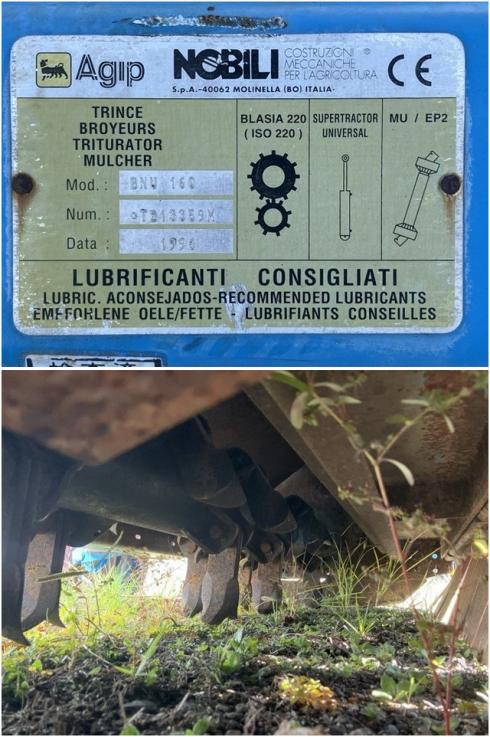 ハンマーナイフモア BNU160 写真５