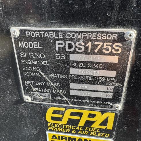 エアーコンプレッサー PDS175S 写真12