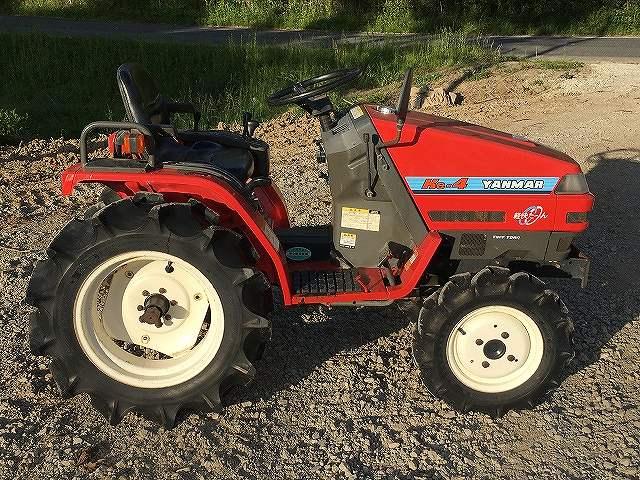 トラクター Ke-4 新品ハンマーナイフモアMK125付 写真4