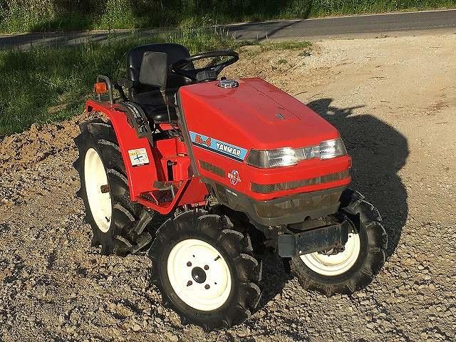 トラクター Ke-4 新品ハンマーナイフモアMK125付 写真2