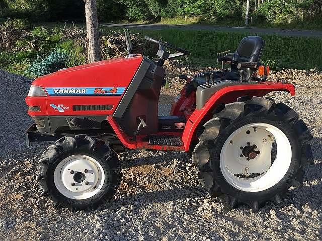 トラクター Ke-4 新品ハンマーナイフモアMK125付 写真5