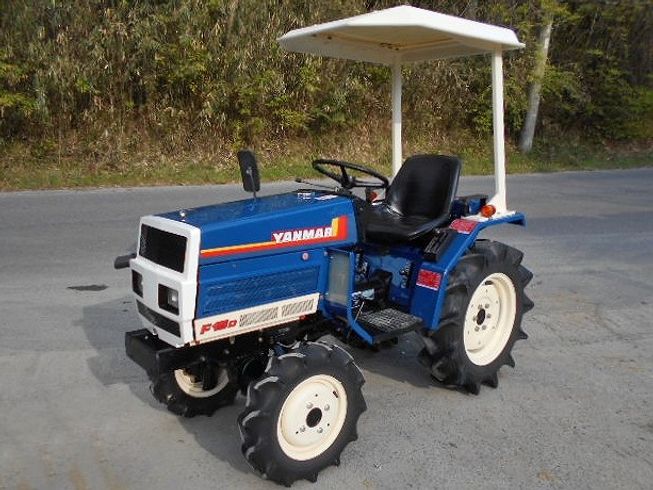 中古トラクターヤンマーF15D 新品ハンマーナイフモアMK125付商品詳細 