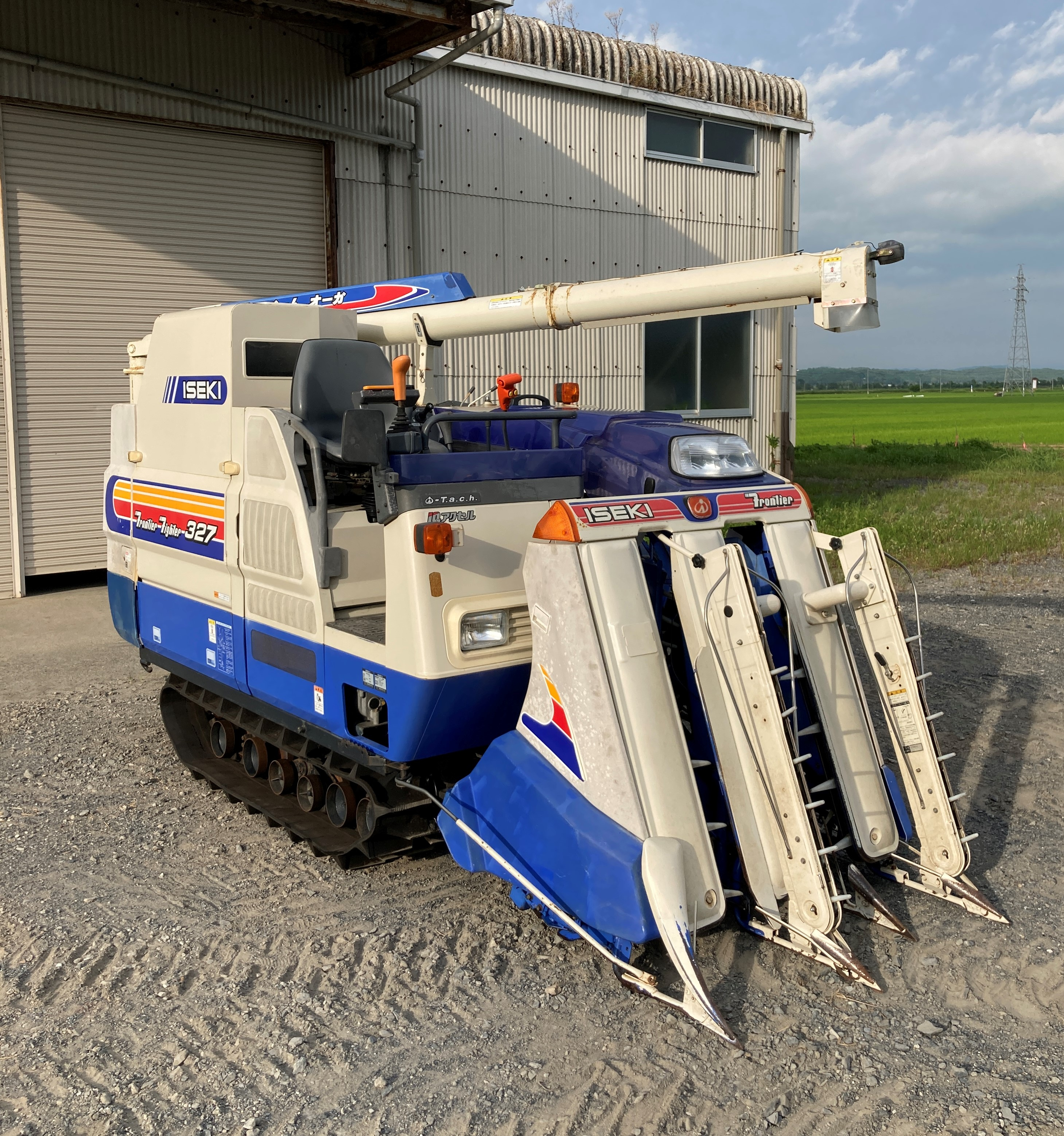 中古コンバインイセキhf327g商品詳細 中古農機具販売 Umm