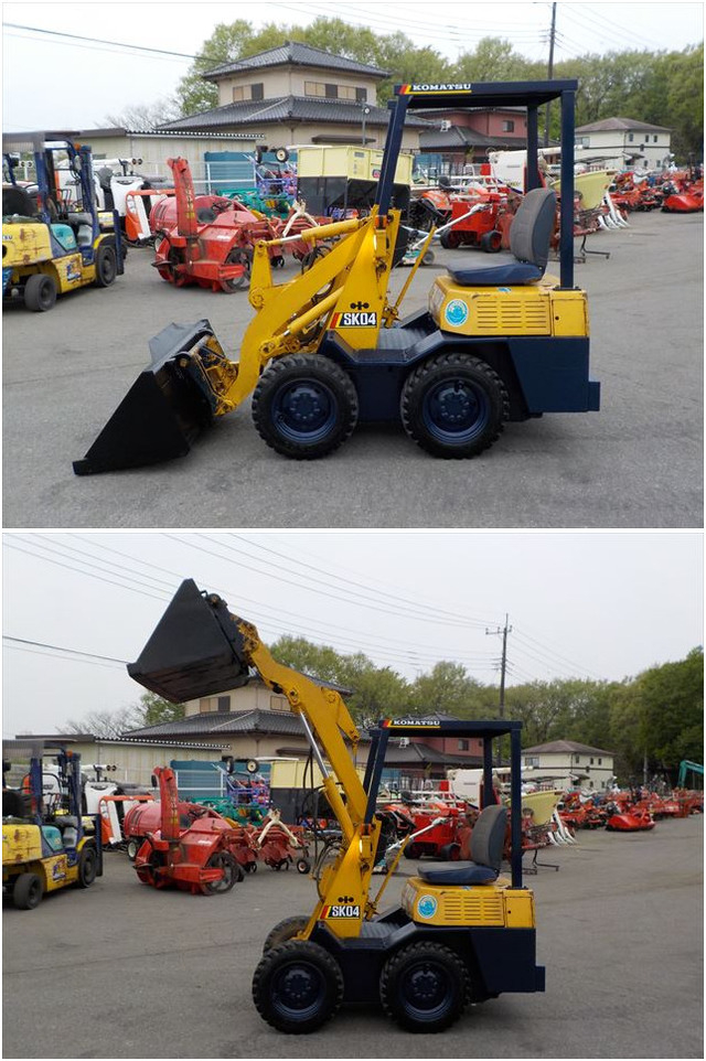 ジャンク コマツ SK04 ホイルローダ トラクタショベル 4WD
