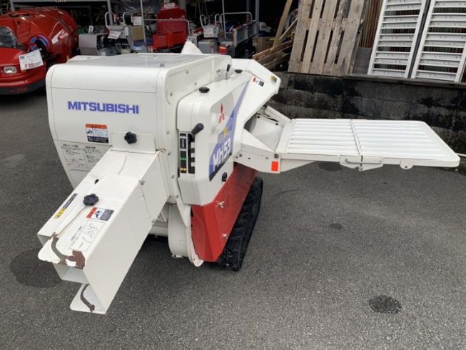 脱穀機 ハーベスター 米、麦 三菱 MH53 美品 長野市- | ヤマダ 