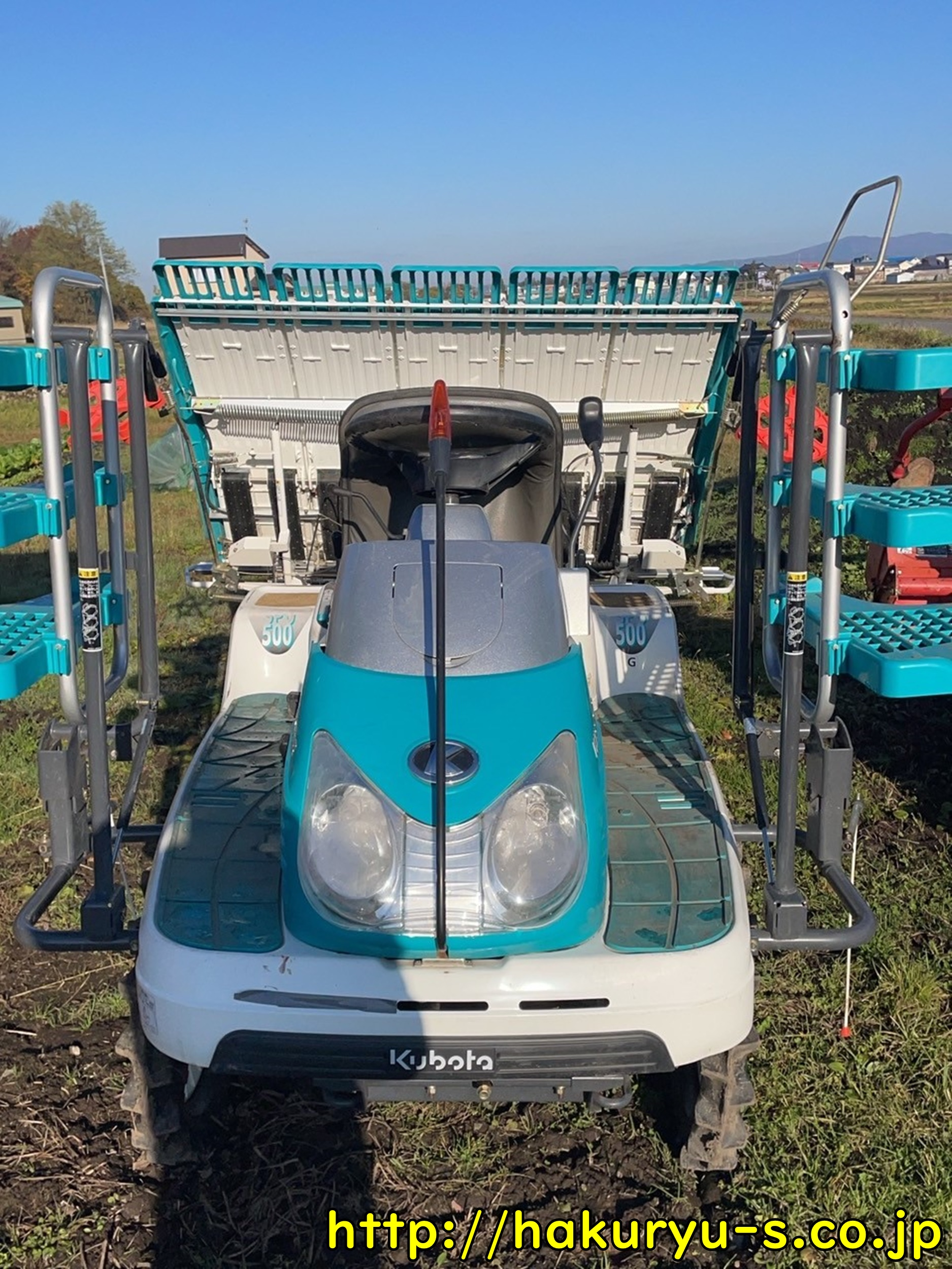 滋賀発】 田植え機 クボタ SPU500 リヤタイヤ