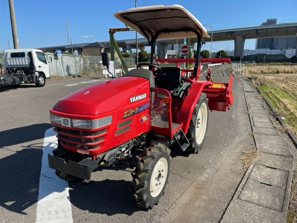 ヤンマー トラクター AF-30 牽引 ロータリー有り741時間 30馬力