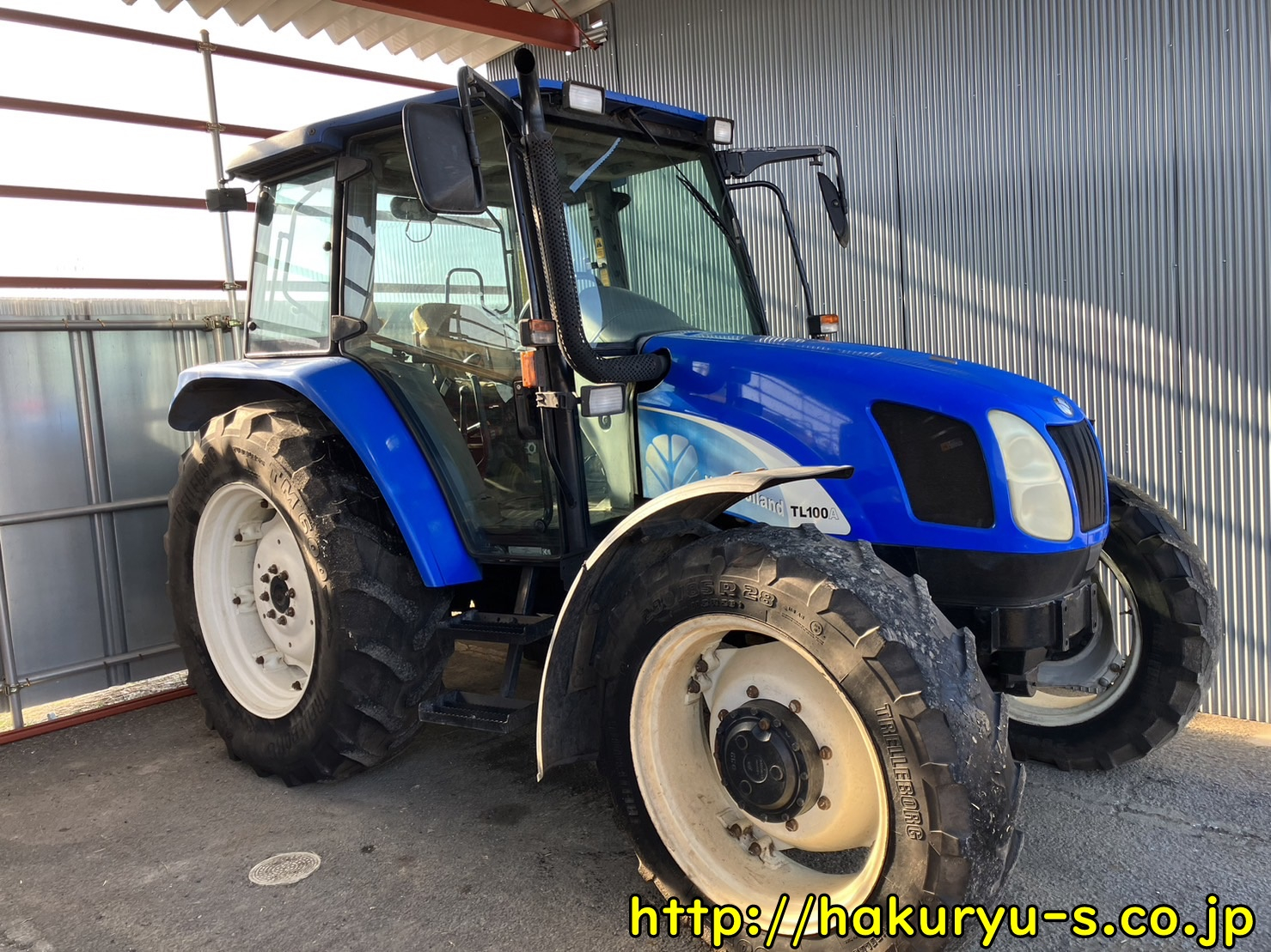 SOLD OUT】ニューホランド トラクター TL100A 100馬力 キャビン