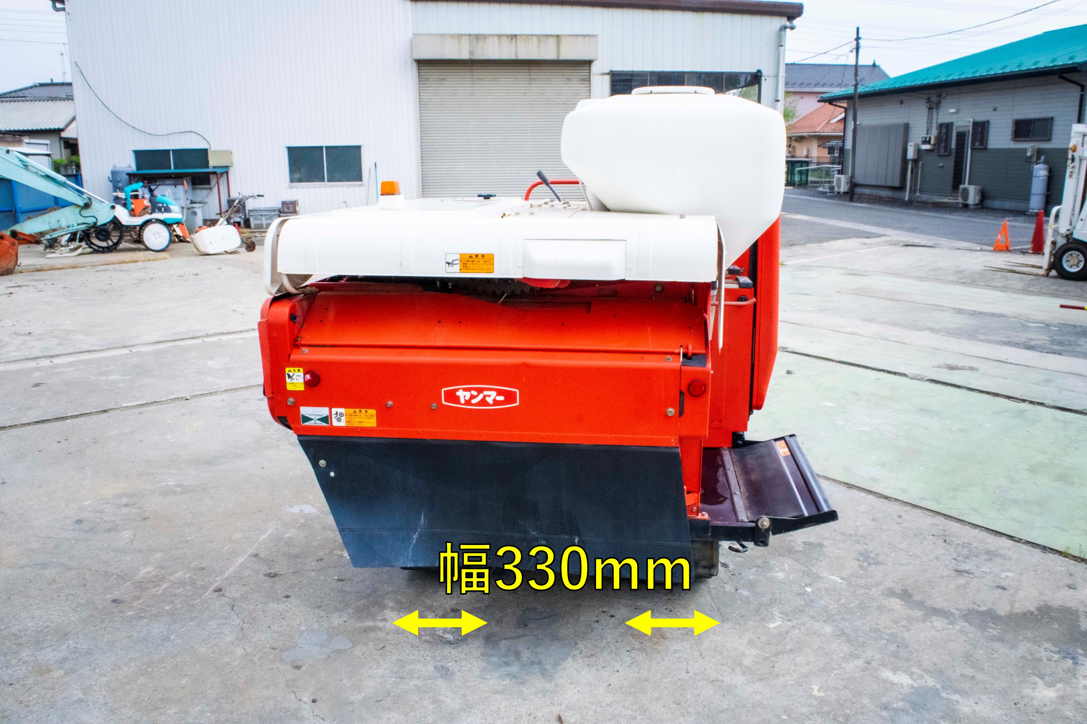 SOLD OUT】ヤンマ コンバイン 2条刈 カルテット GC215 15馬力 丸