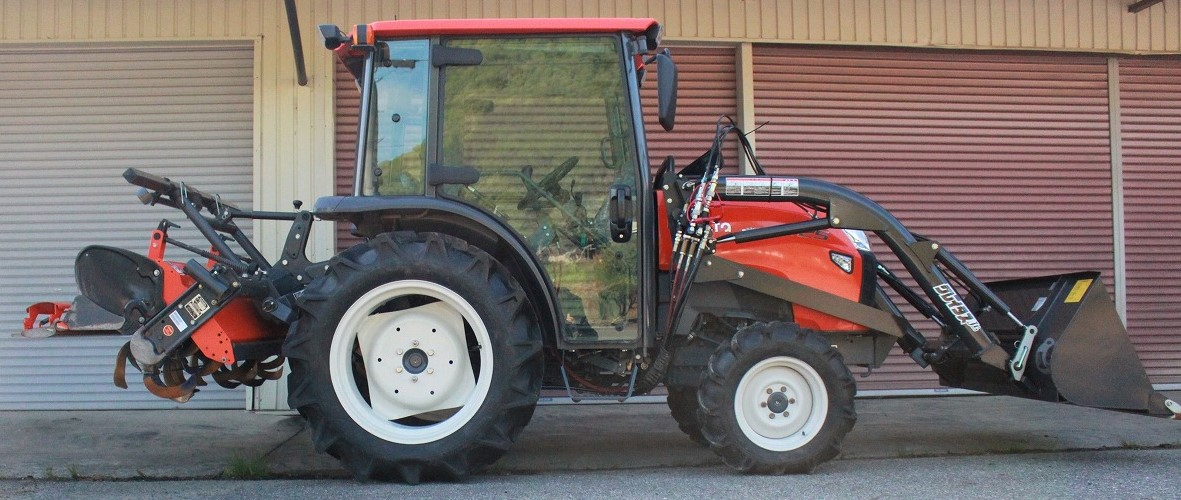 クボタ トラクター l1-24 ローダー付 - 農業