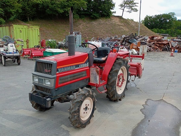 ヤンマー トラクター F20D ローダー 除雪車 4WD 農機具ロータリー