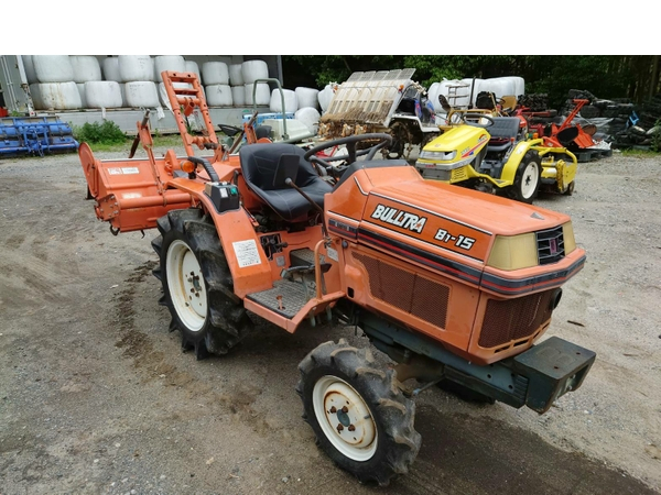 中古トラクタークボタB1-15☆新着在庫多数！☆ 自動水平 RZ1203 ディーゼル 4WD ロータリー 農機具 農業機械  【P8751990】商品詳細【中古農機具販売 UMM】