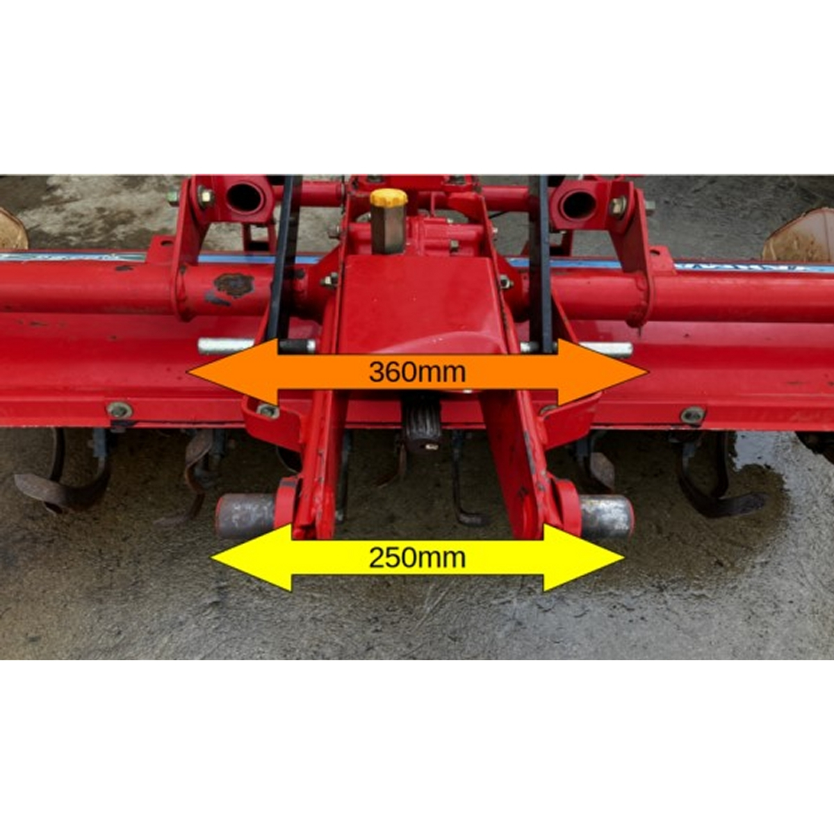 ロータリー ヤンマー RSZ1301 ★新着在庫多数！★2点リンク 耕耘幅1300mm 純正 サイド トラクター Ke-4 耕運 パーツ  現状渡し【Q8963825】