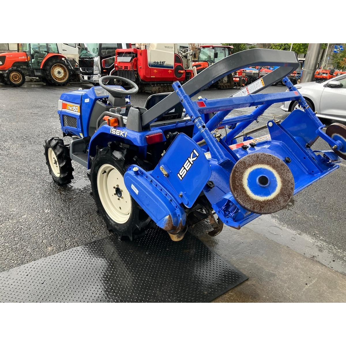 中古トラクターイセキTM150☆動画有☆パワステ 逆転 自動水平 倍速 4WD トラクター ARM120 ロータリー【P9381125】商品詳細【中古 農機具販売 UMM】