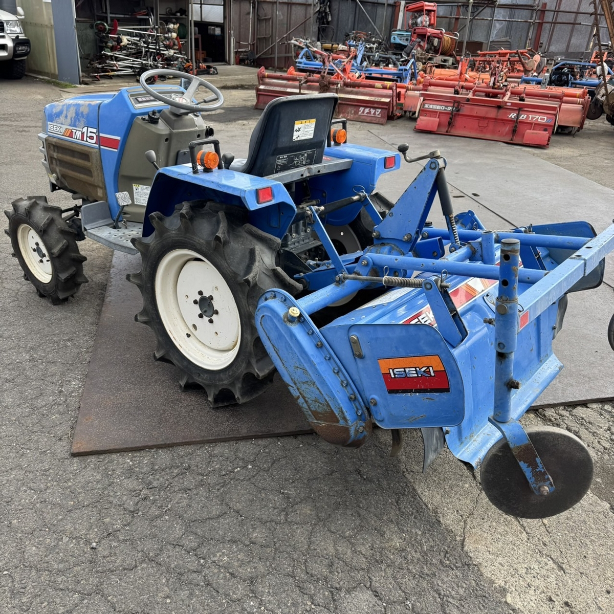 中古トラクターイセキTM15F☆視察可能！☆4WD ディーゼル 四輪