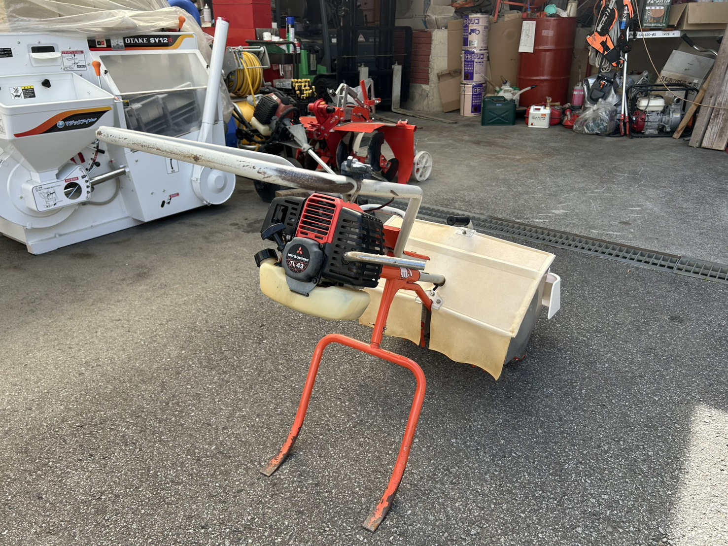 ゼノア　水田除草機　MA3 MA3水田除草機3連カルチ:田の草取機:草取機:水田: