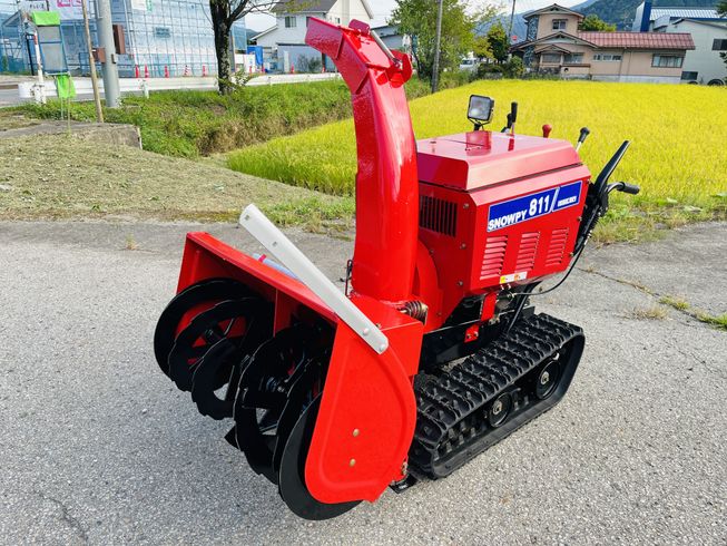 中古除雪機イシカリスノーピーIZG811商品詳細【中古農機具販売 UMM】