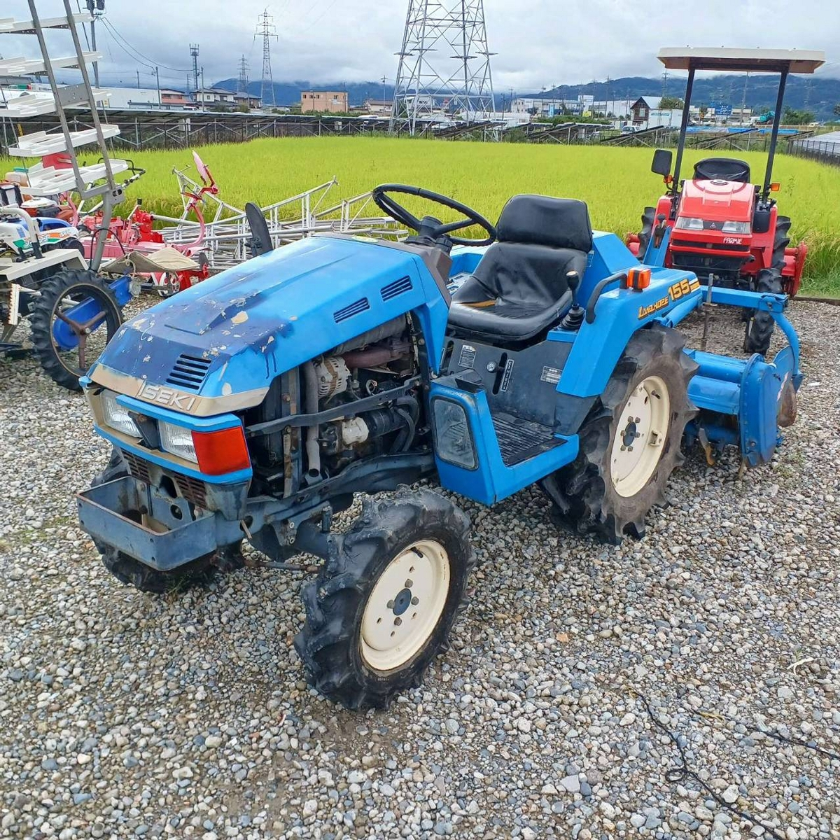 イセキ　 トラクター 4WD　TU155F 15馬力　1308時間　ロータリー 中古トラクターイセキTU155☆視察可能！☆RA1200 ディーゼル 4WD