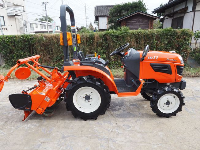 中古トラクタークボタJB11低アワー、極上車、家庭菜園商品詳細【中古
