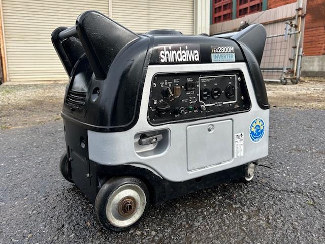 【整備・塗装済】発電機　SHINDAIWA　IEG2800M　2011年製 中古発電機新ダイワIEG2800M整備・塗装済商品詳細【中古農機具販売 UMM】