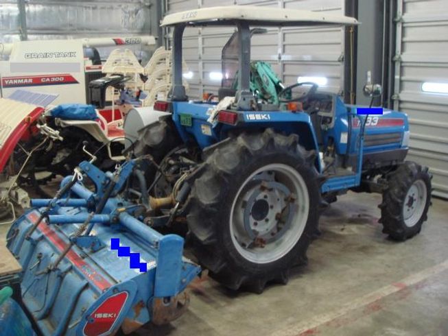 イセキ トラクター 写真